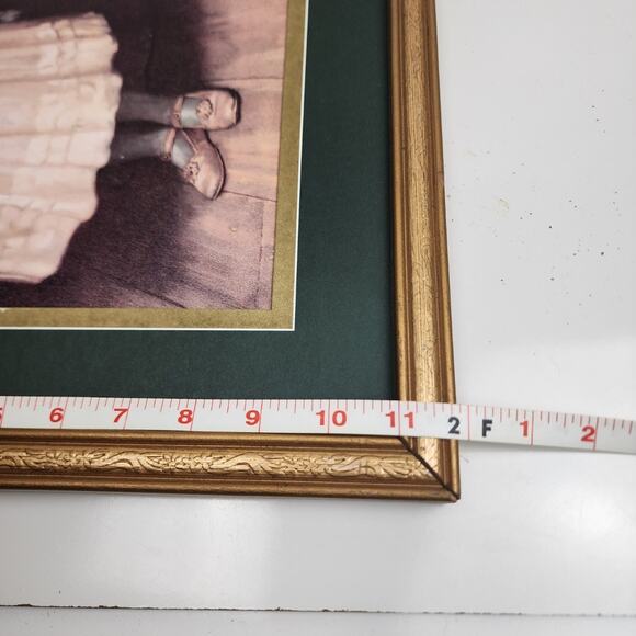 The Love Letter By Charles Trevor Garland Victorian Art Print Matted & Framed - Picture 7 of 8